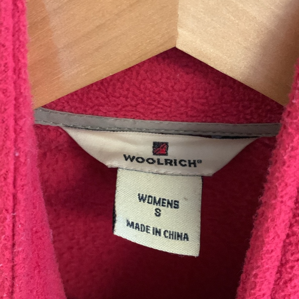 ✨Woolrich Raspberry Colored Full Zip Pink Jacket - Picture 4 of 9